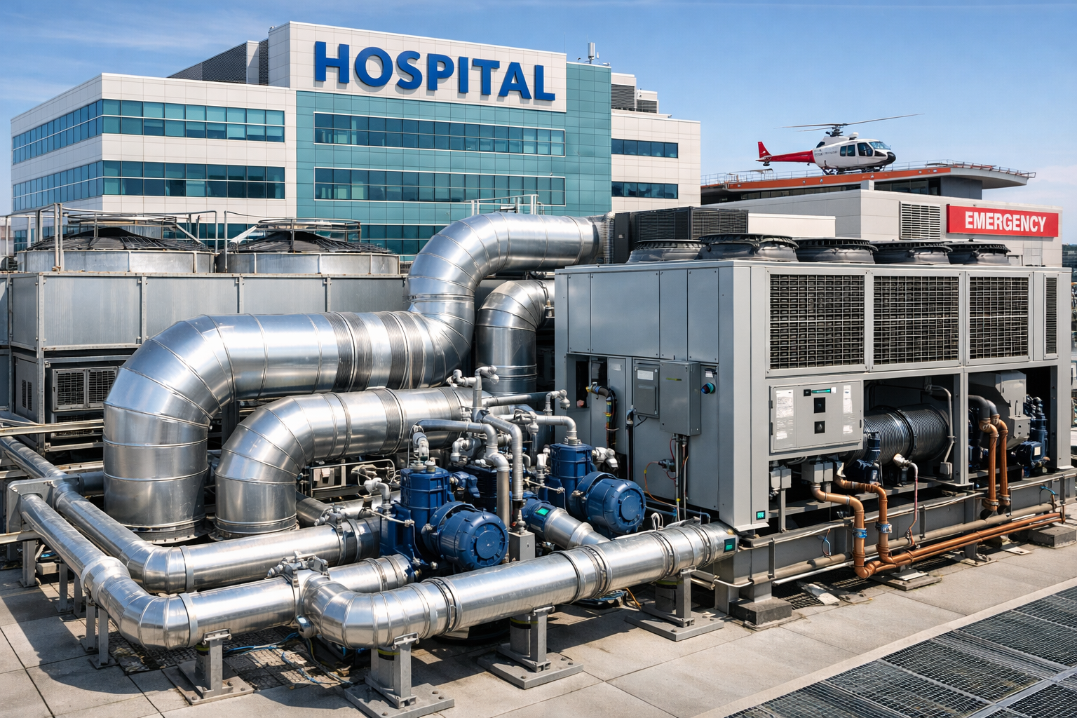 Hospital HVAC Upgrade — Healthcare Facility